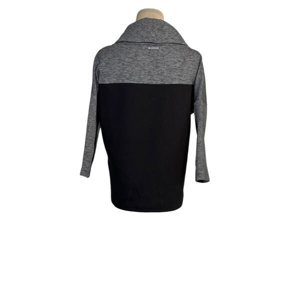 Armani Exchange gray black cowl neck sweatshirt size Small - Picture 7 of 14